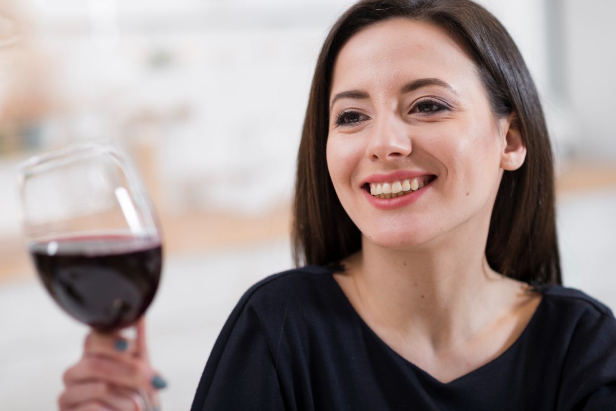 Wine after Teeth Whitening